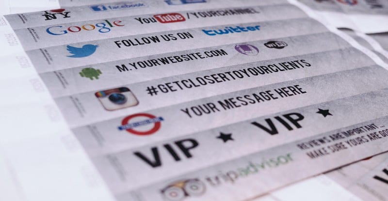 Pulseras para seguridad e identificación