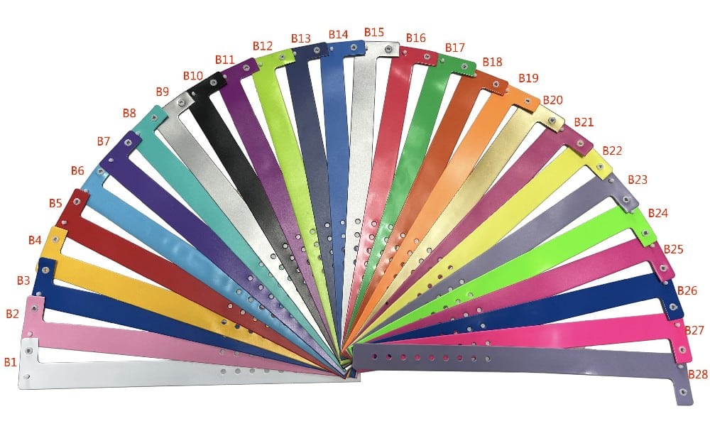 Pulseras de vinilo mate