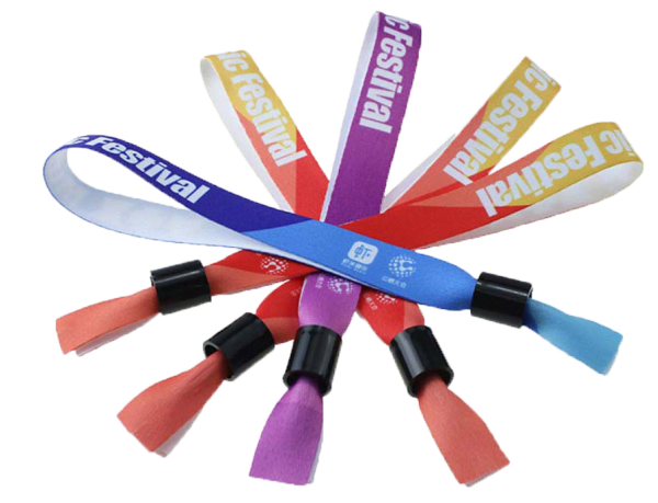 Pulseras de tela impresas - Estándar
