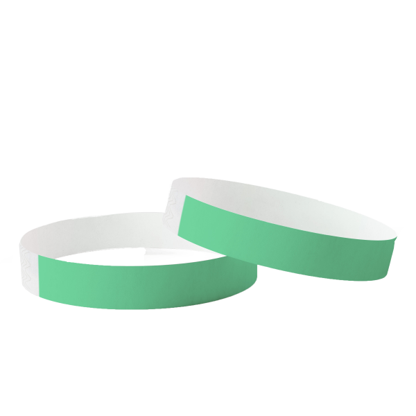 Pulseras de papel Tyvek lisas más baratas en España
