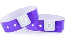 Pulseras de vinilo lisas