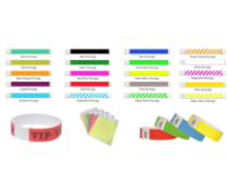 Pulseras Tyvek lisas en España - Sin residuos